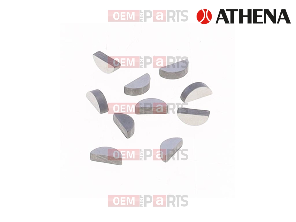Oil pump shaft key