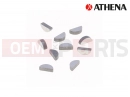 Oil pump shaft key