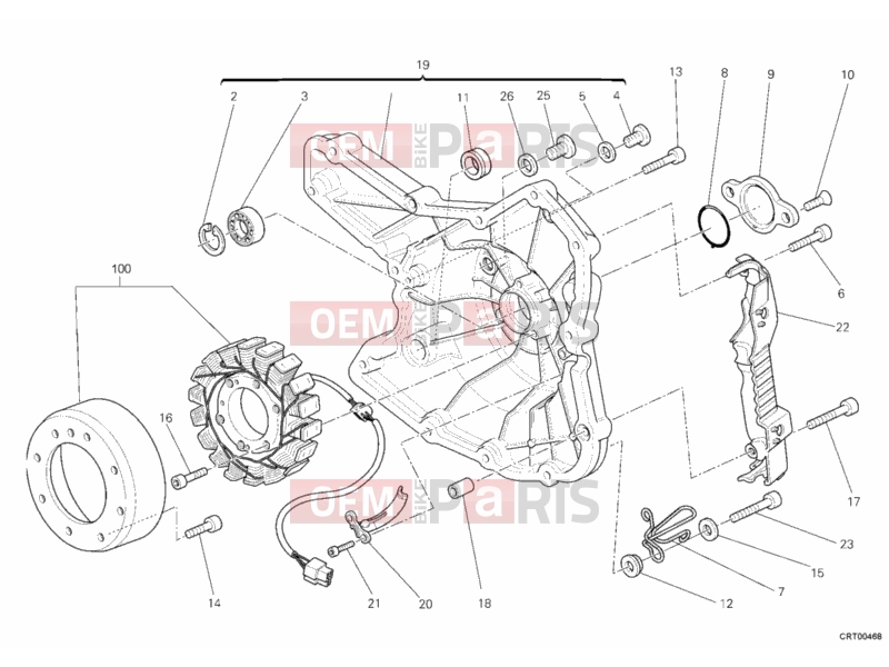 DUCATI 2012 Monster 696 GENERATOR » IGNITION SYSTEM