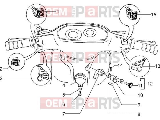 PIAGGIO Electrical system » Electrical devices