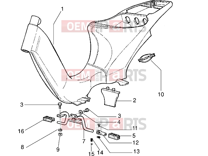 PIAGGIO Chassis » Frame