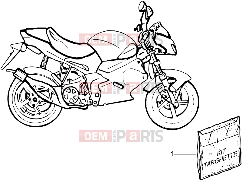 gilera 2006 DNA 50 Frame - Plastic parts - Coachwork » Plates - Emblems