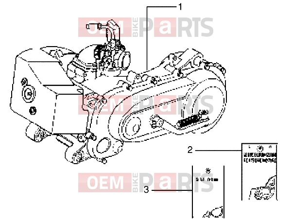 gilera Storm 50 Engine » Engine