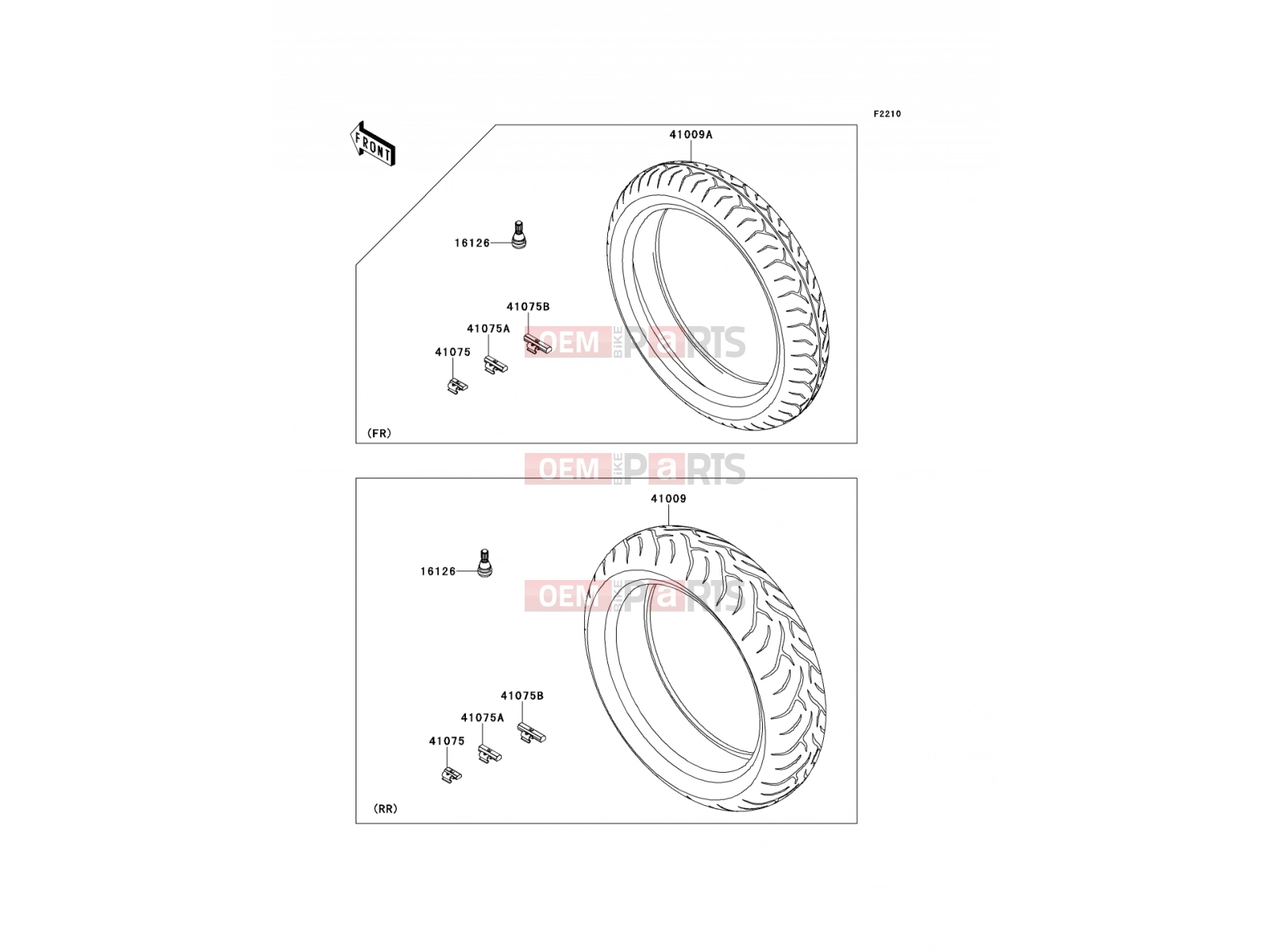 KAWASAKI 2014 Tires
