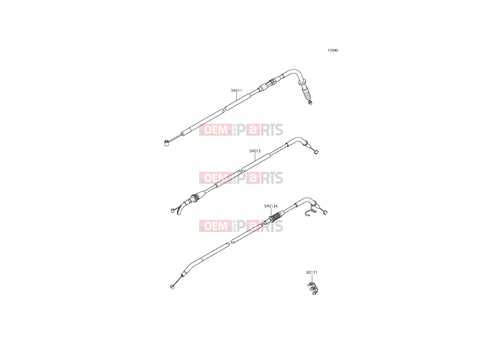 KAWASAKI 2016 Cables