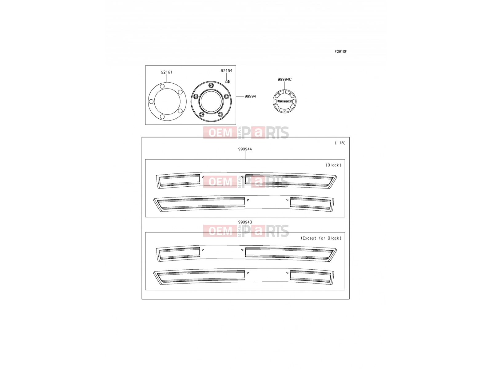 KAWASAKI 2016 Accessory(Decals)