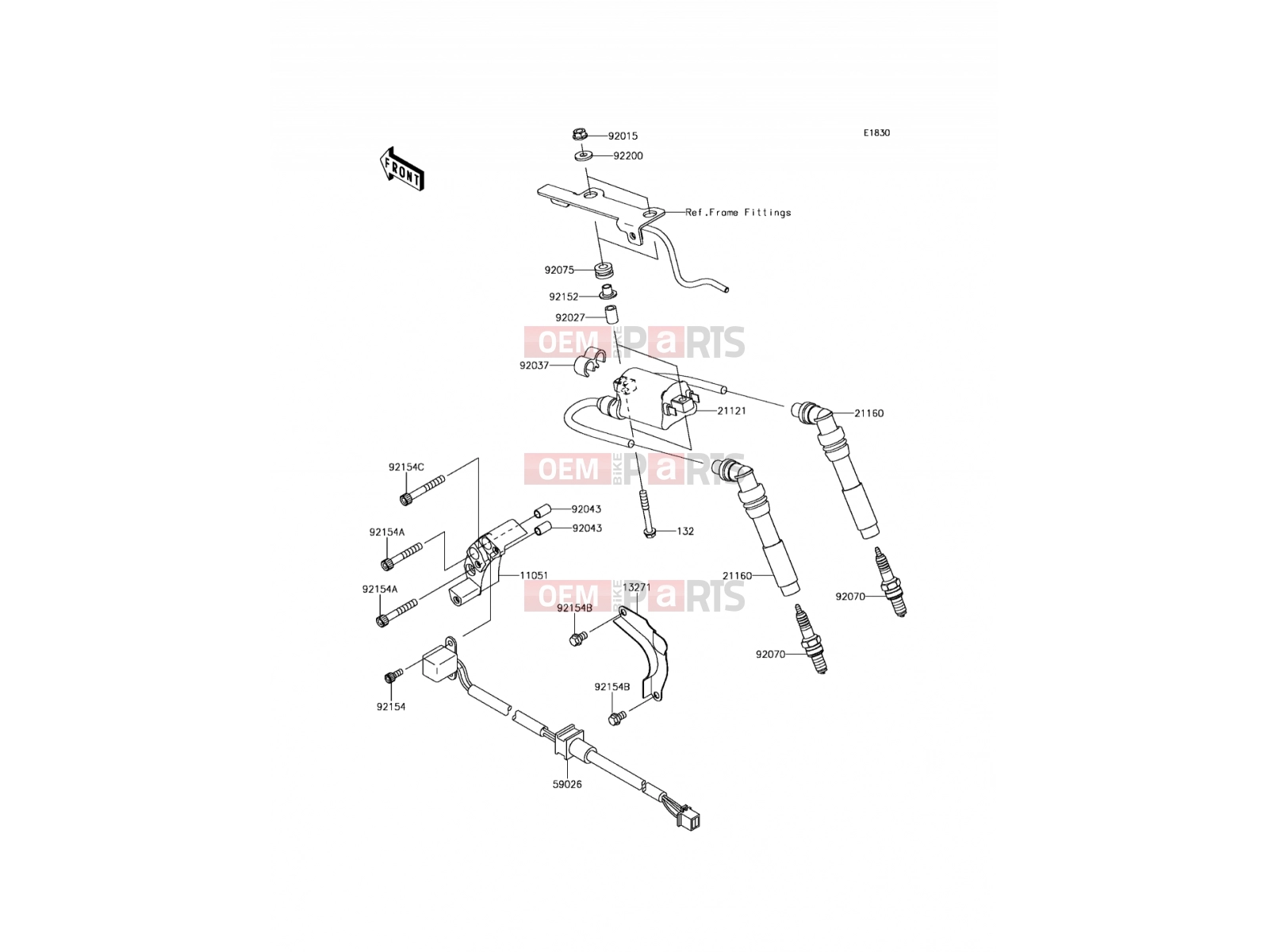 Ignition System - Kawasaki W800 (EJ800AGS) 2016