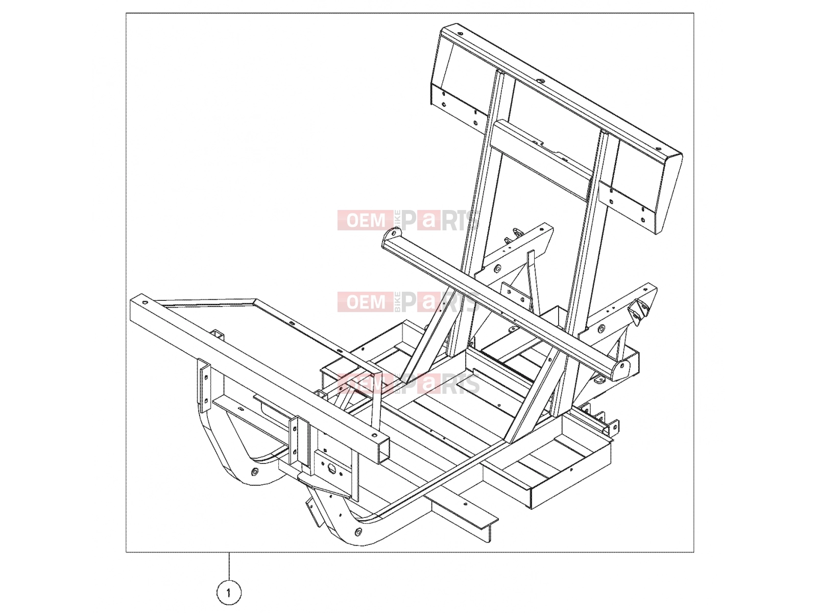 Polaris 2009 LEV GEM - E2/E4/E6/ES/EL/ELXD FRAME
