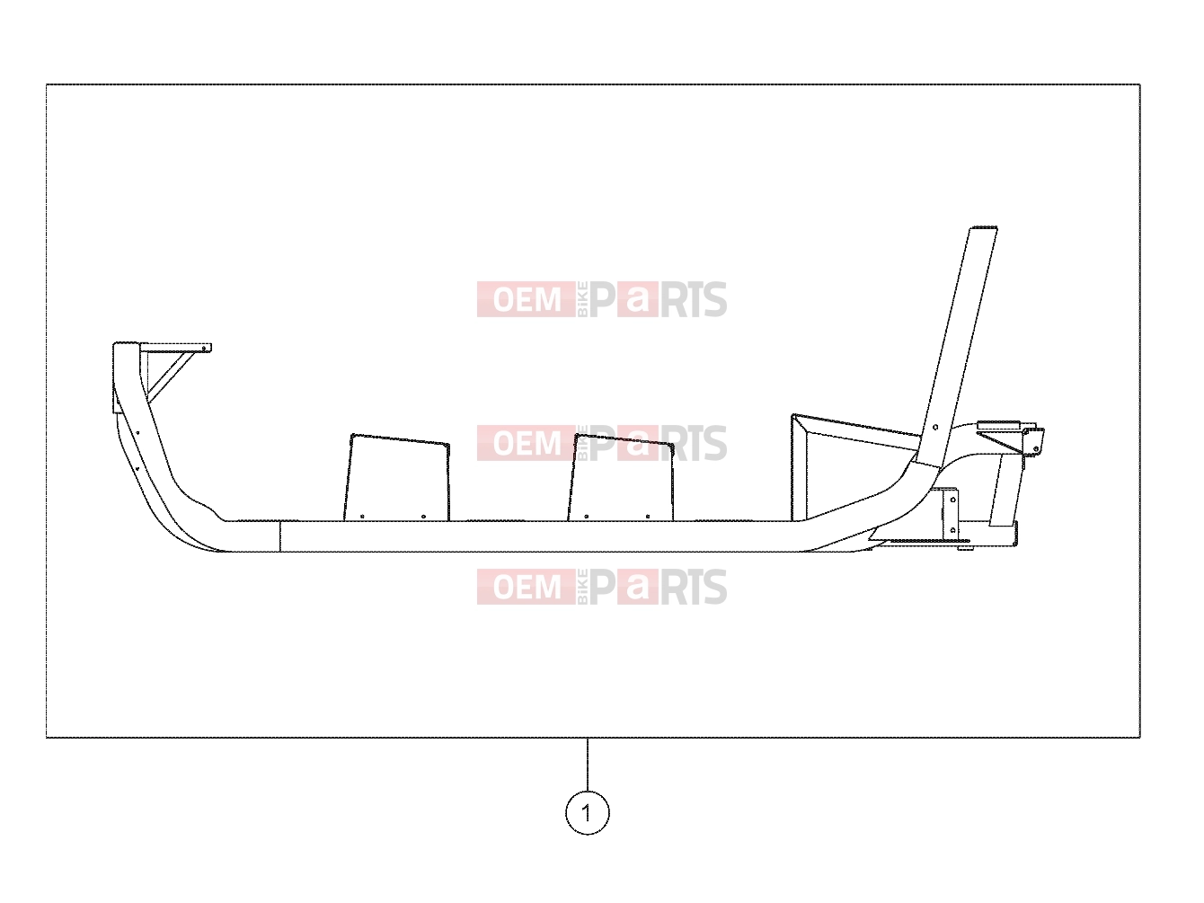 Polaris 2009 LEV GEM - E2/E4/E6/ES/EL/ELXD FRAME - e6 (49GEMFRAME11E6) | FRAME - e6 (49GEMFRAME11E6)