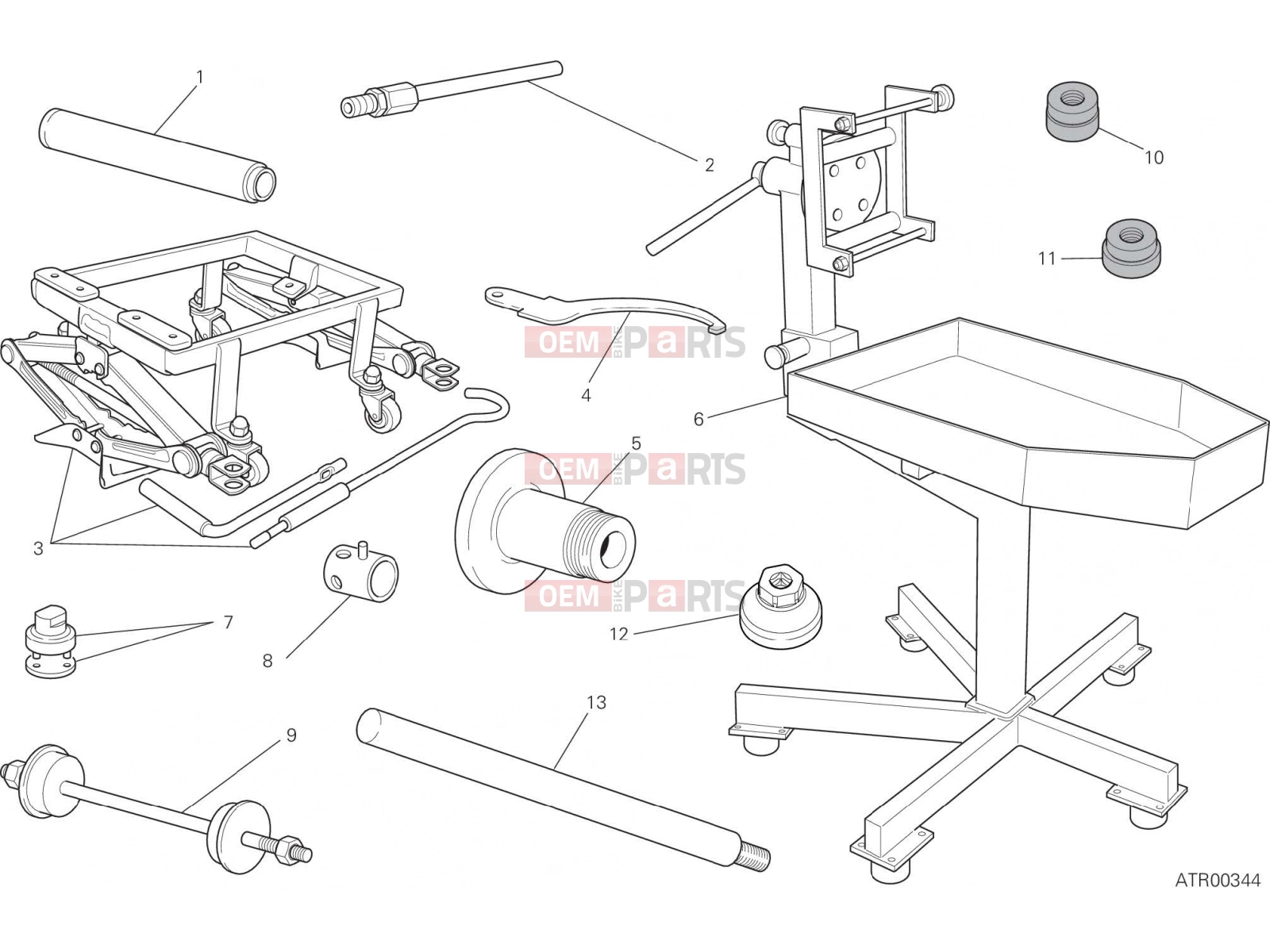 DUCATI 2017 Hypermotard 939 SP WORKSHOP SERVICE TOOLS (FRAME) [MOD:HYM939SP]