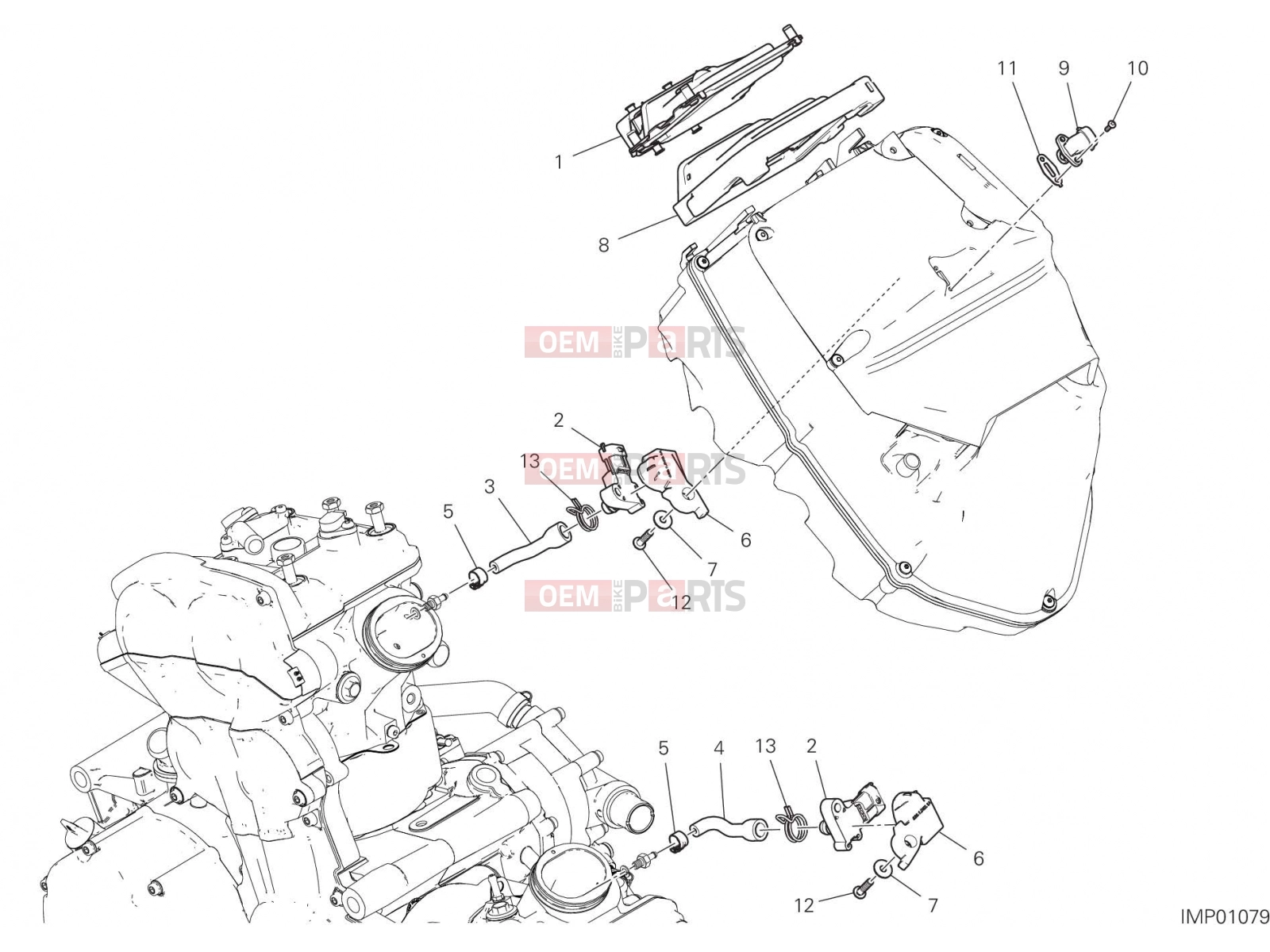 DUCATI 2018 Multistrada 1260 ENGINE CONTROL UNIT [MOD:MS1260]