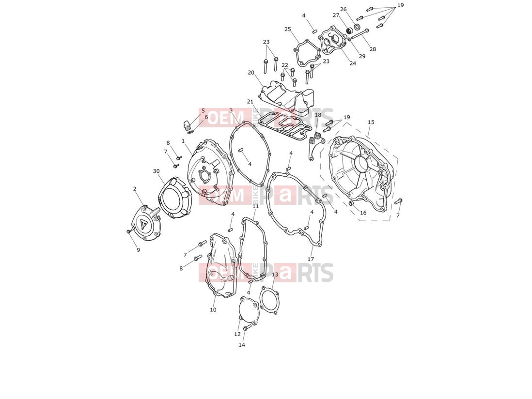 Triumph 2012 Tiger Explorer > 740276 TIGER EXPLORER Engine Covers