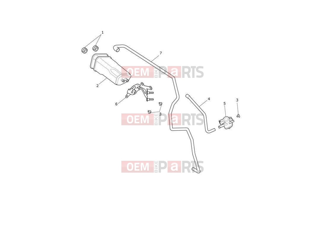 Triumph 2021 ROCKET 3 R Evaporative System