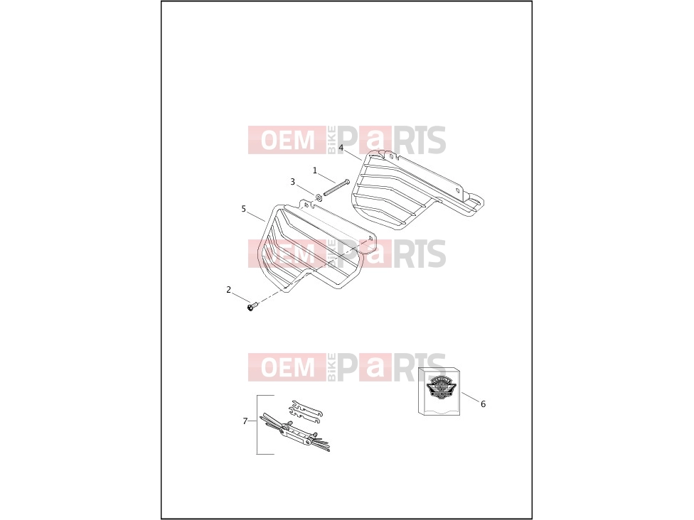 Harley-Davidson 2015 DYNA DYNA SWITCHBACK  - FLD GUARDS, SAREE