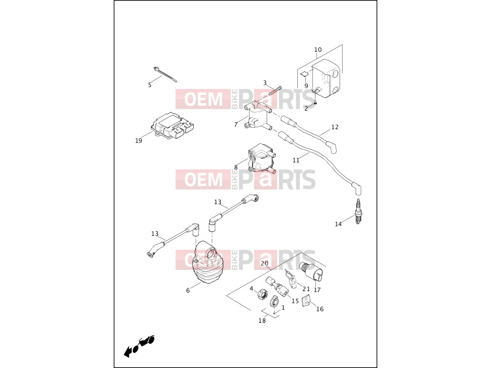 Harley-Davidson 2014 SOFTAIL SOFTAIL STANDARD  - FXST ELECTRONIC CONTROL MODULE (ECM) & COIL