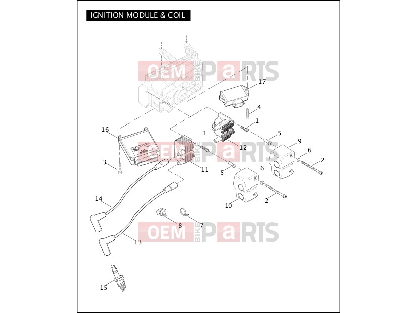 Harley-Davidson 2005 DYNA DYNA SUPER GLIDE CUSTOM  - FXDCI IGNITION MODULE & COIL