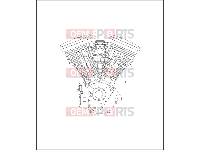 Harley-Davidson 1996 SOFTAIL SOFTAIL CUSTOM  - FXSTC ENGINE