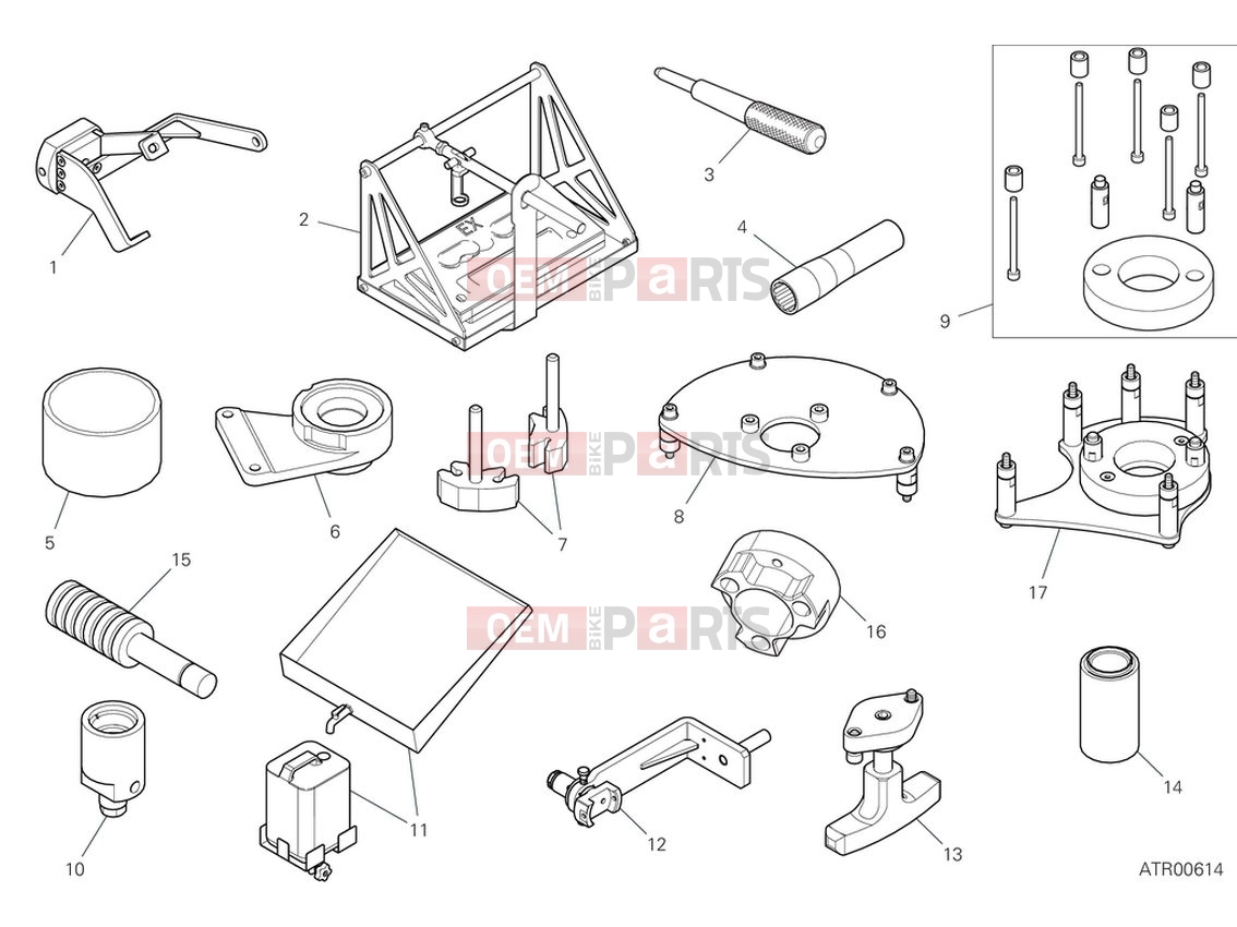 DUCATI 2024 Multistrada V4 RS Workshop service tools