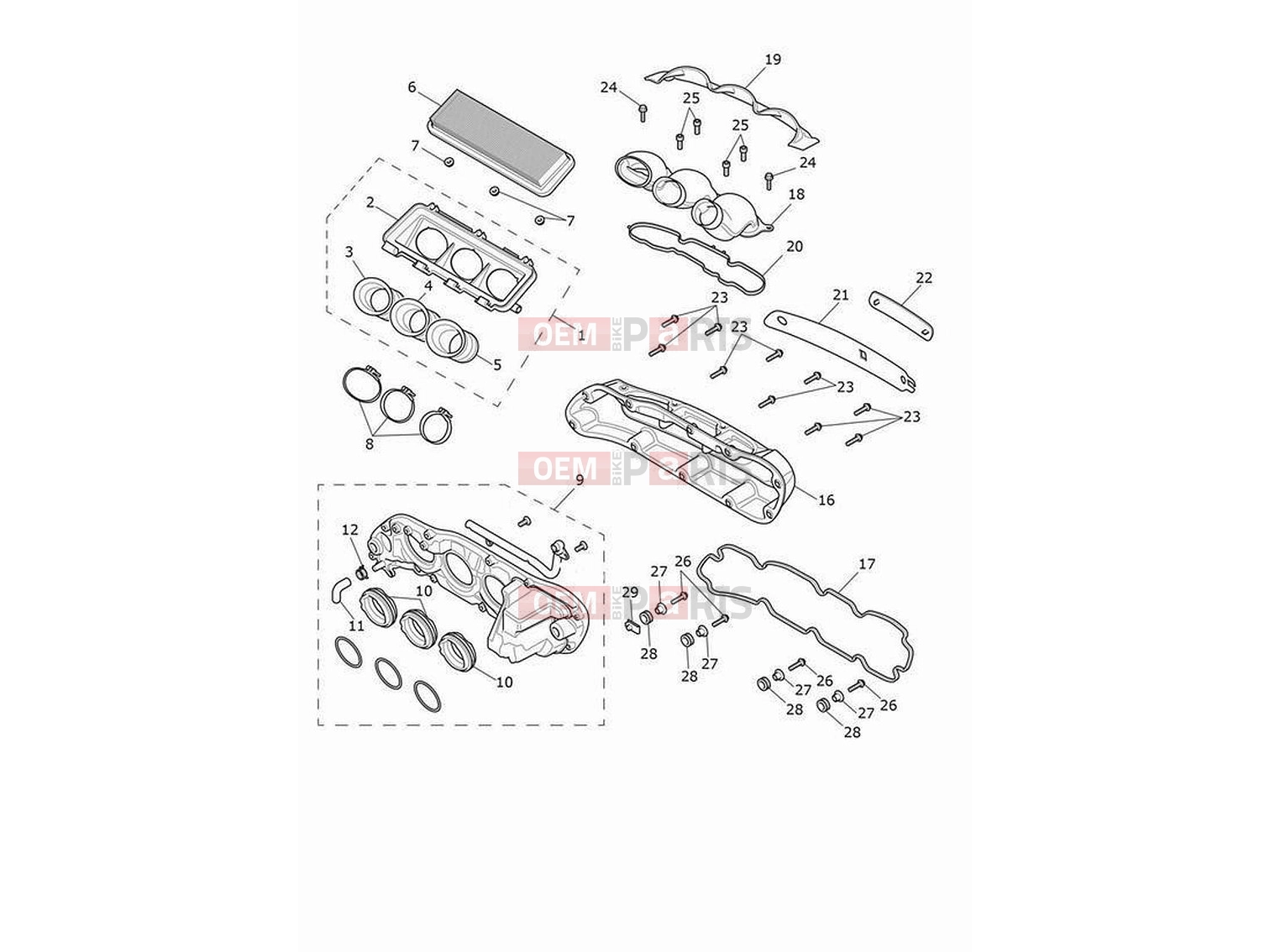 Triumph 2023 Rocket 3 R Airbox