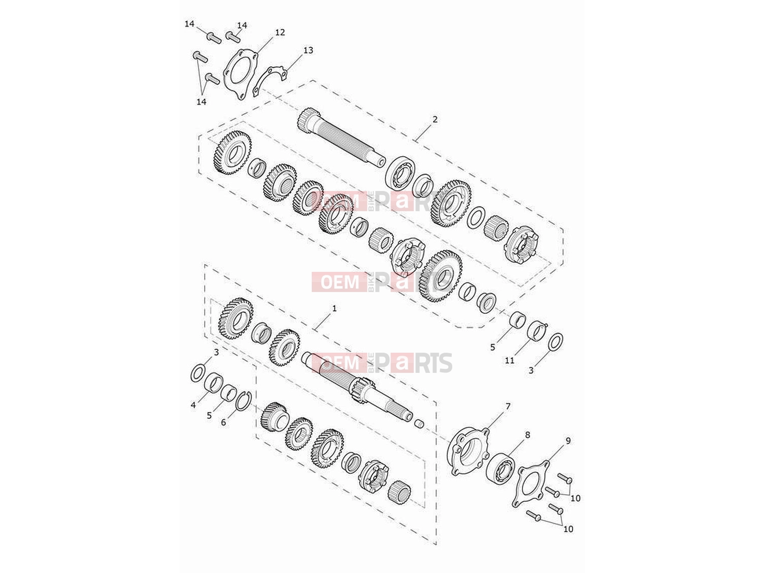 Triumph 2023 Rocket 3 R Transmission