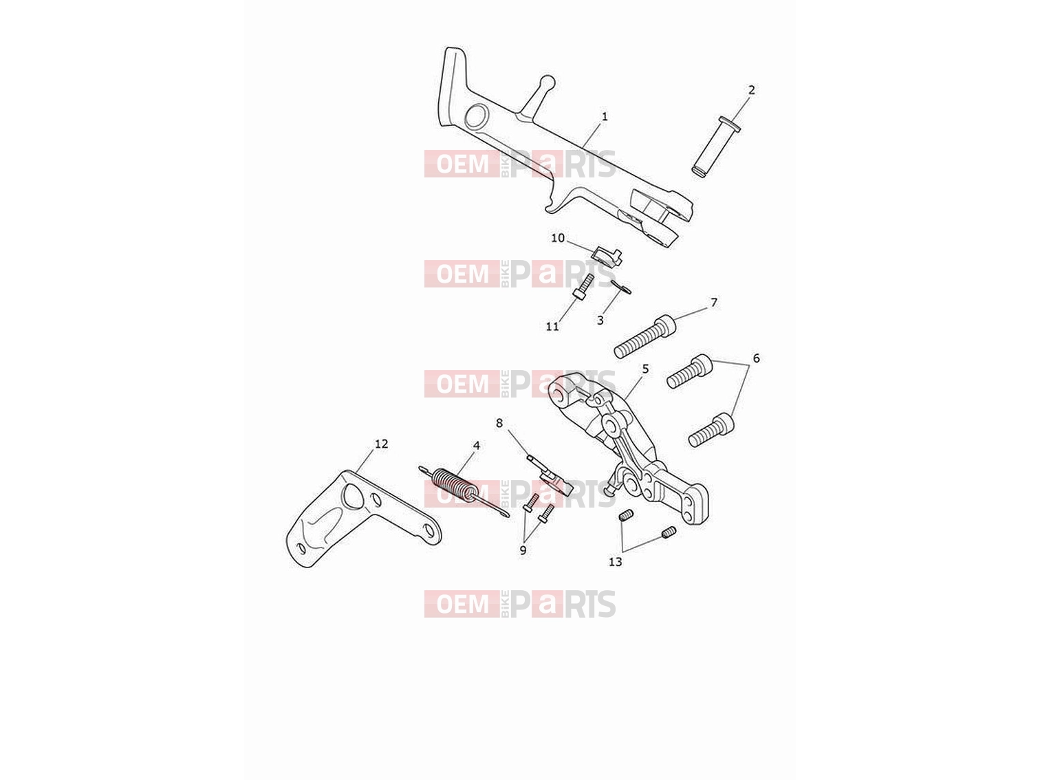 Triumph 2022 Rocket 3 R Side stand