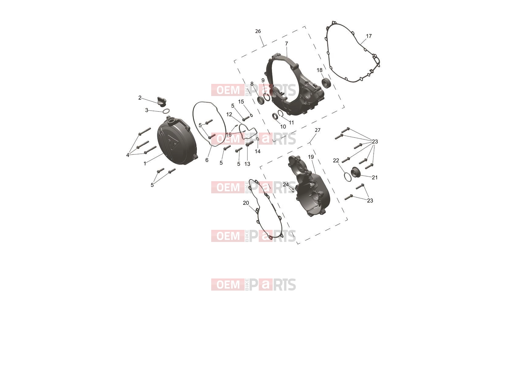 Engine Covers - Triumph TF250-E 2025