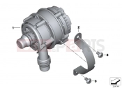 BMW Motorrad BMW 2013 C-Models C evolution (0C03) Electric coolant pump