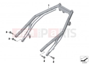 BMW Motorrad BMW 2013 C-Models C evolution (0C03) Rear frame