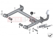 BMW Motorrad BMW 2013 C-Models C evolution (0C03) Center stand