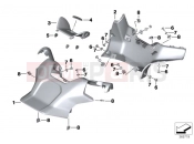 BMW Motorrad BMW 2013 C-Models C evolution (0C03) Handlebar cover