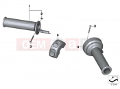 BMW Motorrad BMW 2013 C-Models C evolution (0C03) Heated handlebar grips