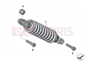 BMW Motorrad BMW 2016 C-Models C evolution (0C03) Spring strut, rear