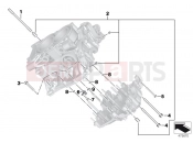 BMW Motorrad BMW 2016 C-Models C 650 GT 16 (0C05, 0C15) Engine housing mounting parts