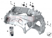 BMW Motorrad BMW 2014 S models HP4 (0D01, 0D11) Front frame