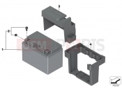 BMW Motorrad BMW 2014 S models HP4 (0D01, 0D11) Battery