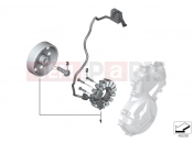 BMW Motorrad BMW 2014 S models S 1000 RR 15 (0D10,0D21) Alternator