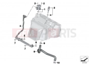 BMW Motorrad BMW 2014 S models S 1000 RR 15 (0D10,0D21) Idle control system/PCV system
