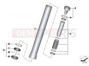 BMW Motorrad BMW 2014 S models S 1000 RR 15 (0D10,0D21) Stanchion