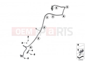 BMW Motorrad BMW 2014 S models S 1000 RR 15 (0D10,0D21) Rotational-speed sensor, rear