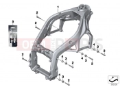 BMW Motorrad BMW 2014 S models S 1000 RR 15 (0D10,0D21) Front frame