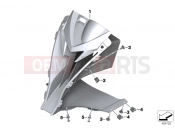 BMW Motorrad BMW 2014 S models S 1000 RR 15 (0D10,0D21) Induction system