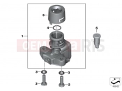 BMW Motorrad BMW 2014 S models S 1000 RR 15 (0D10,0D21) Ignition steering lock with EWS4 by code