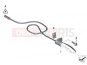 BMW Motorrad BMW 2014 S models S 1000 RR 15 (0D10,0D21) LED turn signals, front
