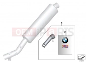 BMW Motorrad BMW 2014 S models S 1000 RR 15 (0D10,0D21) Muffler insert