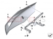 Engine spoiler - BMW Motorrad R 1200 RS (0A05, 0A15) 2014
