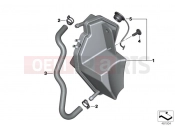 Expansion tank - BMW Motorrad R 1200 GS (0A01, 0A11) 2012