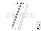 Stanchion - BMW Motorrad R 1200 GS (0A01, 0A11) 2012