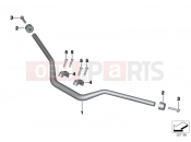 Handlebar - BMW Motorrad R 1200 GS (0A01, 0A11) 2012