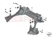 Fork protection cover - BMW Motorrad R 1200 GS (0A01, 0A11) 2012