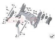 Windshield adjustment - BMW Motorrad R 1200 GS (0A01, 0A11) 2012